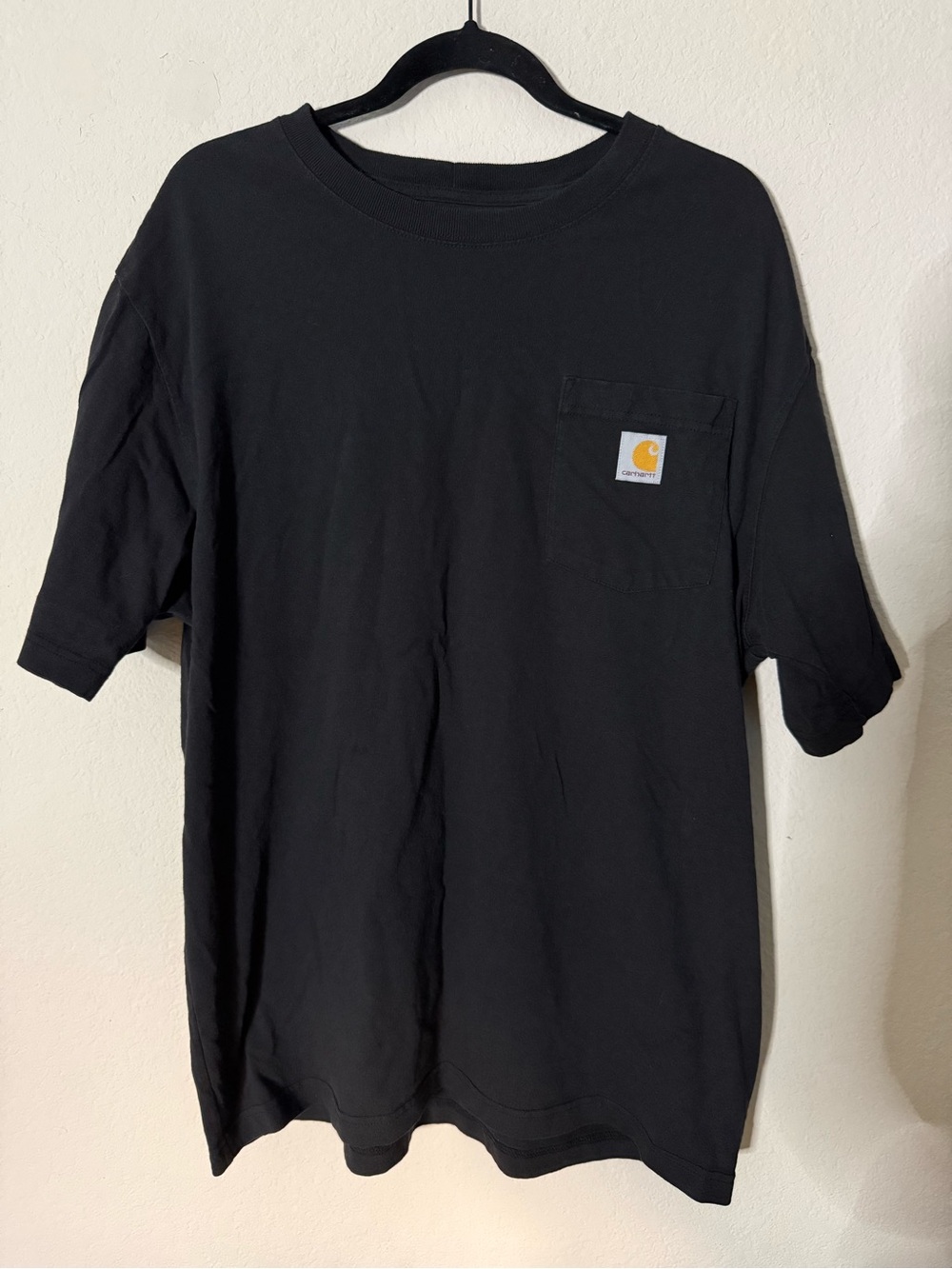 Carhartt Men's Black Pocket T-Shirt